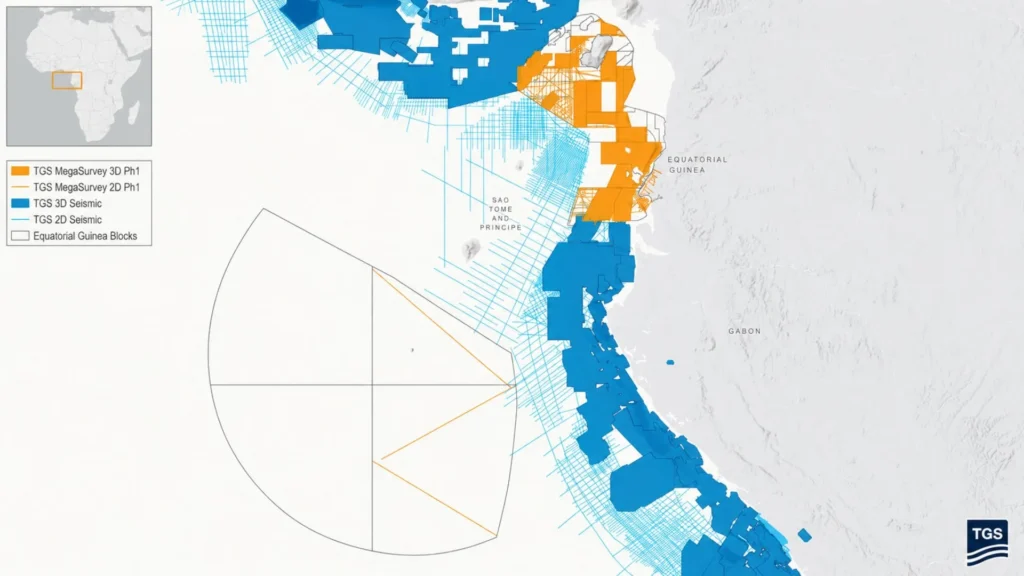 TGS launches mega marine seismic survey to explore Equatorial Guinea
