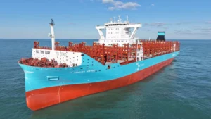 Maersk takes delivery of its first methanol-ready medium class vessel