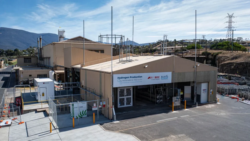 Tasmania opens its first green hydrogen plant in Hobart