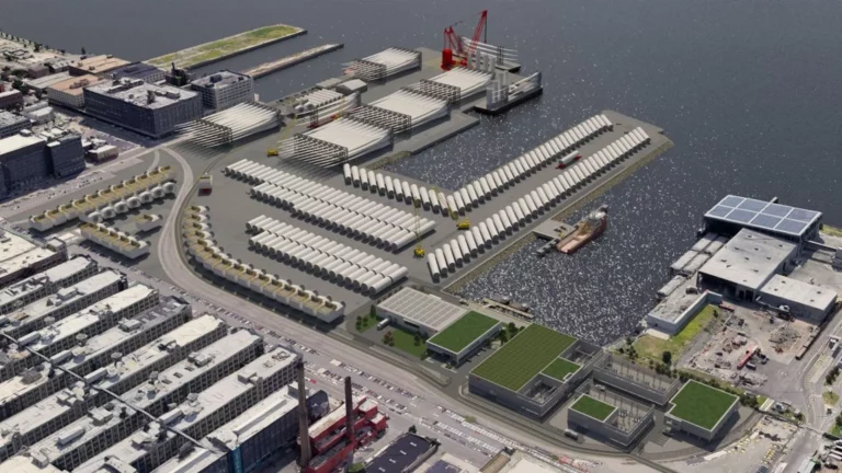 Terminal marítima del sur de Brooklyn pronto será un centro de energía eólica marina