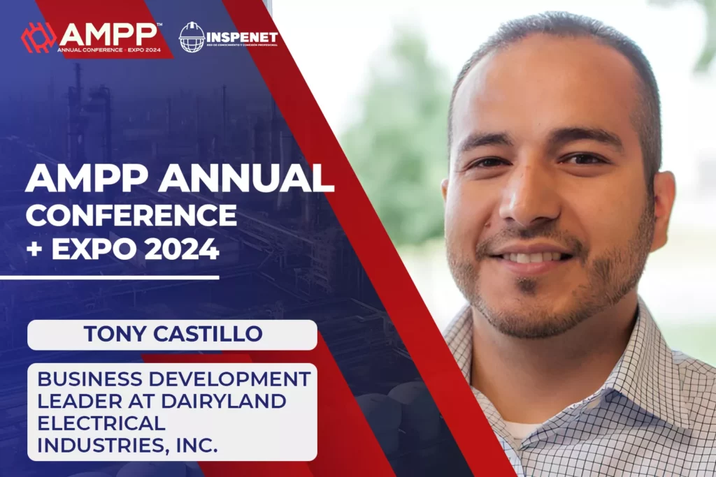 Tony Castillo from Dairyland at AMPP 2024