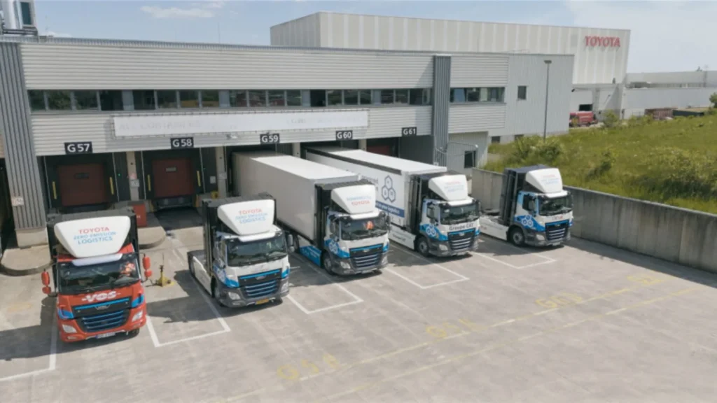 Toyota activates hydrogen truck fleet in Europe