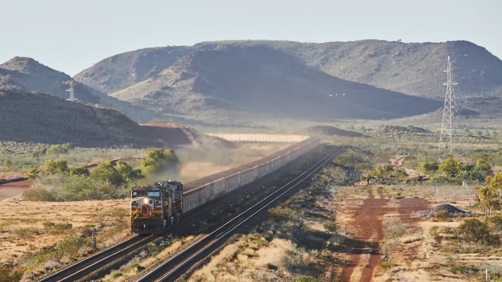 Tren autónomo de Río Tinto Group