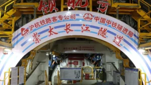 La tuneladora Linghang rompe récord mundial de perforación bajo el río Yangtsé