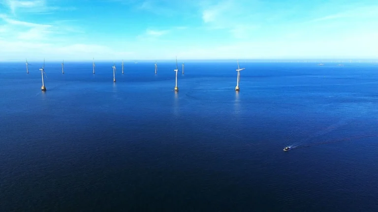 offshore wind turbines del proyecto Qingzhou V y VII de CTG en Guangdong