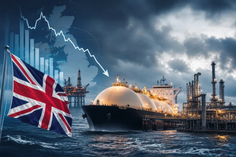 UK LNG imports rise as North Sea gas production declines