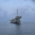 FPSO operando en alta mar durante trabajos vinculados a Vår Energi y Balder Fase VI en el Mar del Norte.