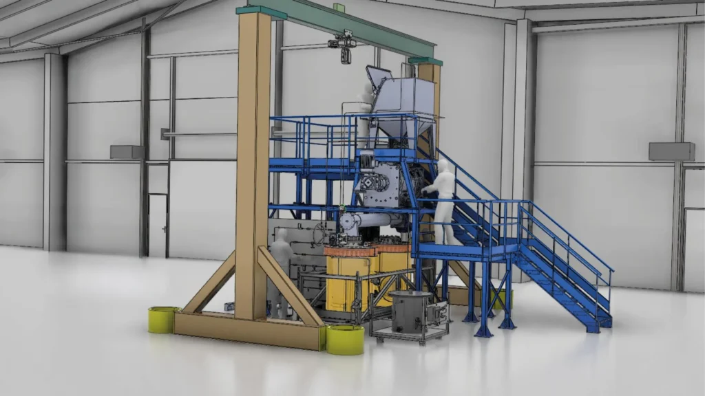 Un centro de pruebas y el microrreactor XAMR