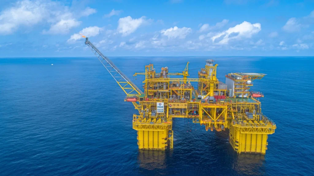 Un gran descubrimiento de gas de CNOOC