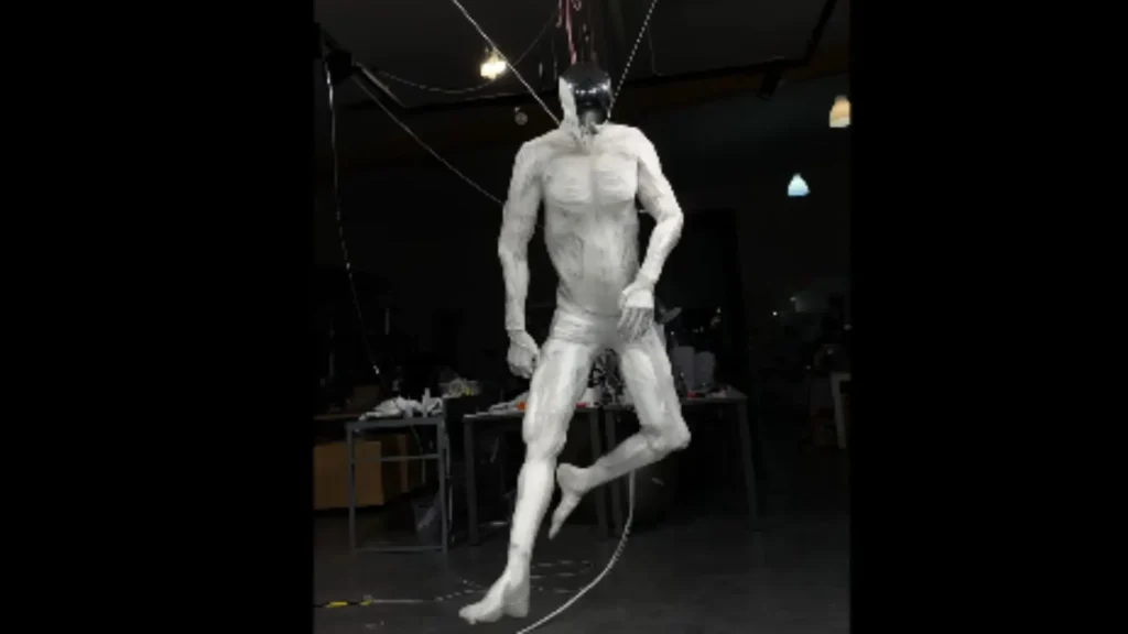 Foto del humanoide realista Protoclone