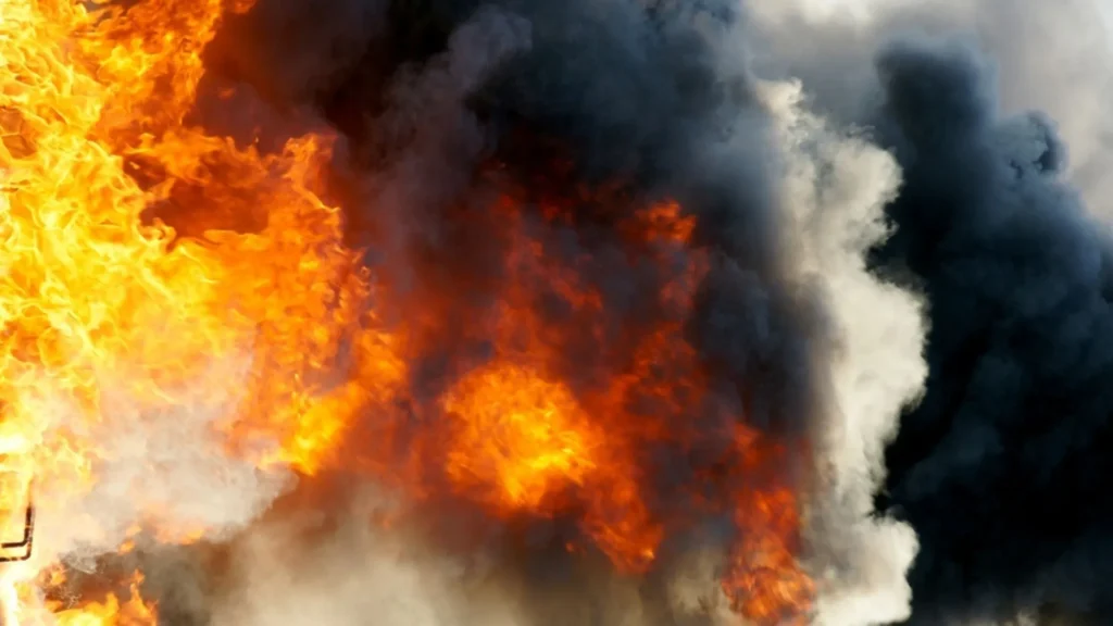 incendio en gasoducto de Petronas
