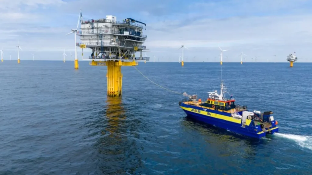 Una carga de energía verde exitosa de Parkwind