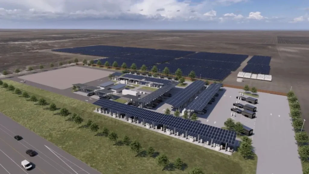 estación supercharger de Tesla