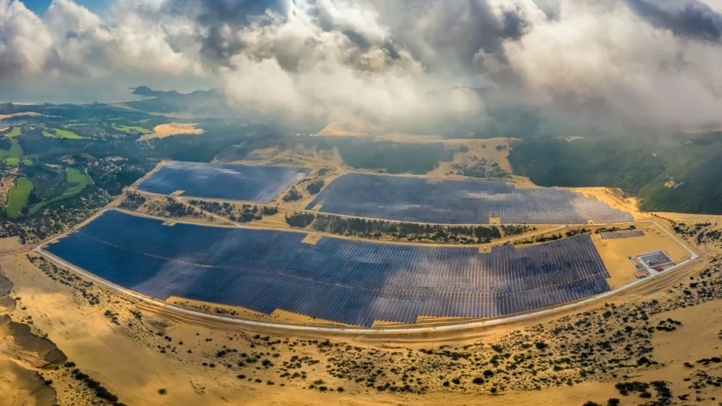 Una granja solar en China fue conectada a la red eléctrica
