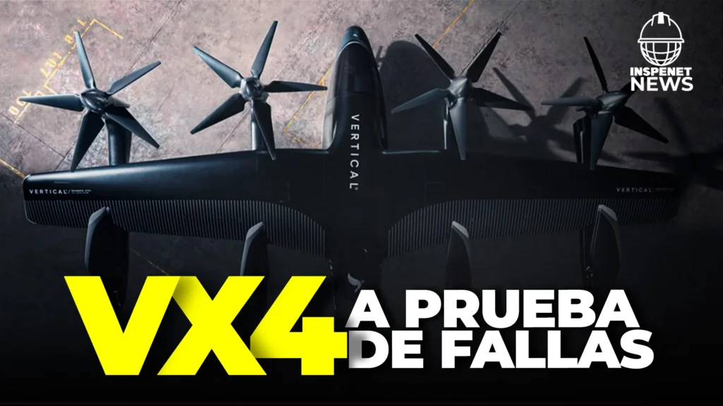 ¡Vuelo exitoso! VX4 de Vertical Aerospace supera las pruebas con éxito