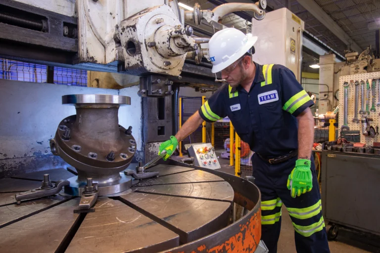Valve Products Repair Large Bore Valve Machining