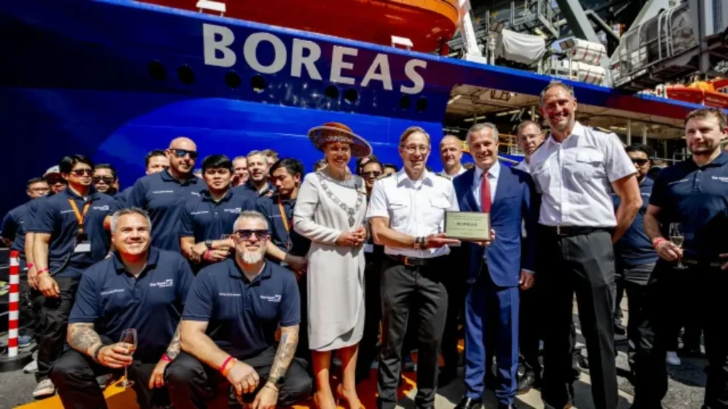 Van Oord Presents the Boreas, its New Offshore Wind Vessel