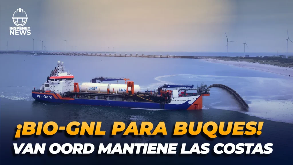 Van Oord usa bio-GNL en dragado costero de Noord-Beveland