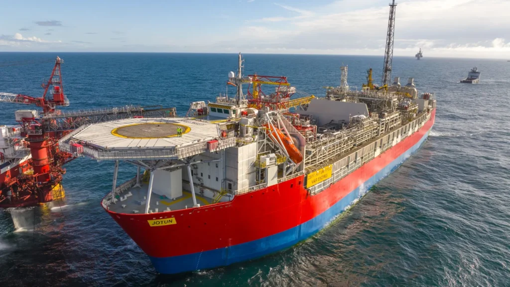 Vår Energi starts production at FPSO Jotun in Balder field