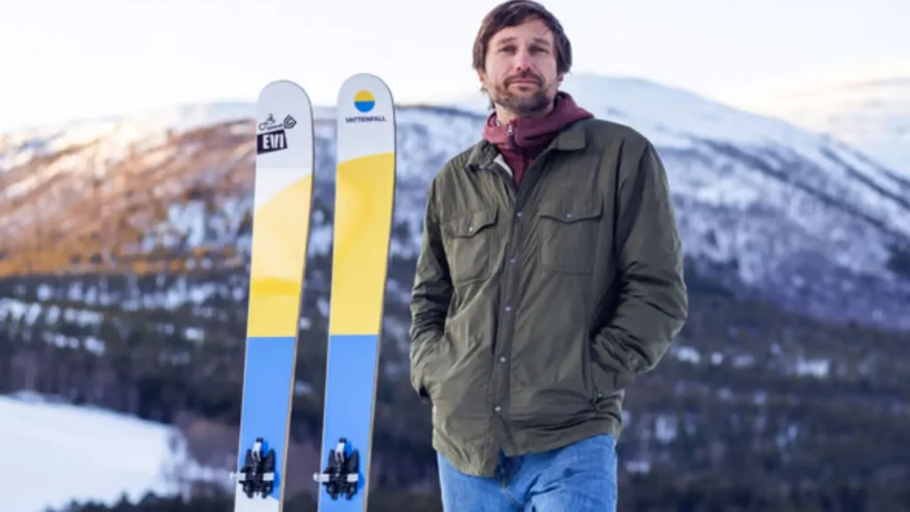 Vattenfall and its partners transform wind turbine blades into sustainable skis