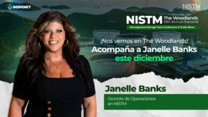 Janelle Banks de NISTM invita a la conferencia de tanques AST.