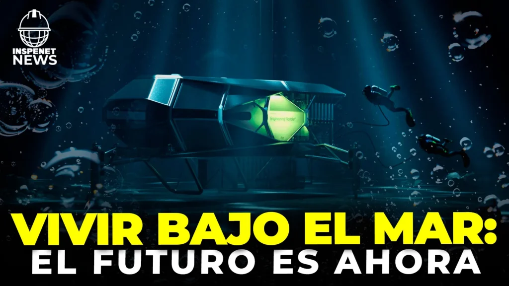 Vivir bajo el agua será posible en 2027 con Vanguard, el primer hábitat submarino