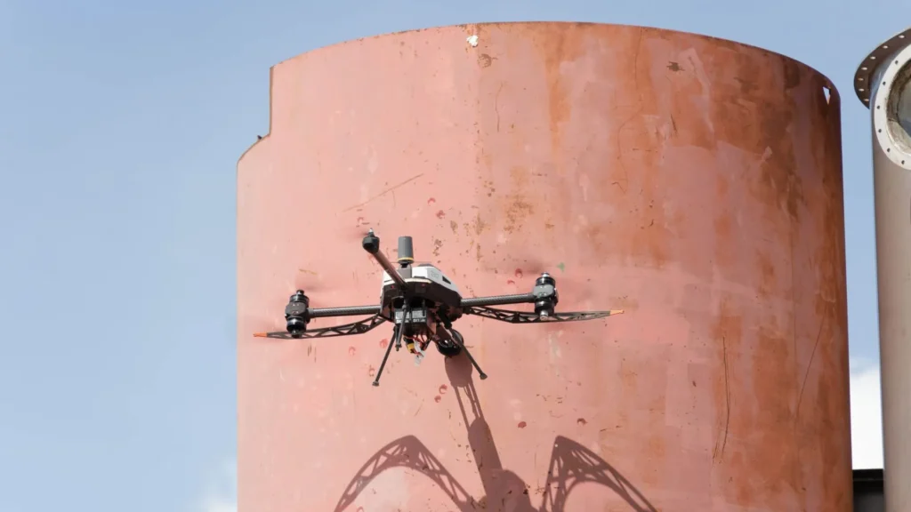 uso de drones en las inspecciones industriales