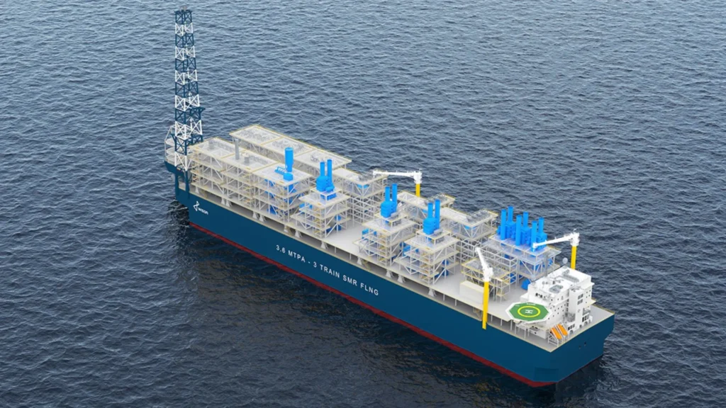 WNE impulsa el contrato de FLNG
