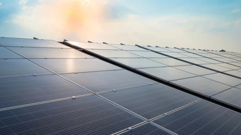 Waaree Solar Americas suministra módulos solares.