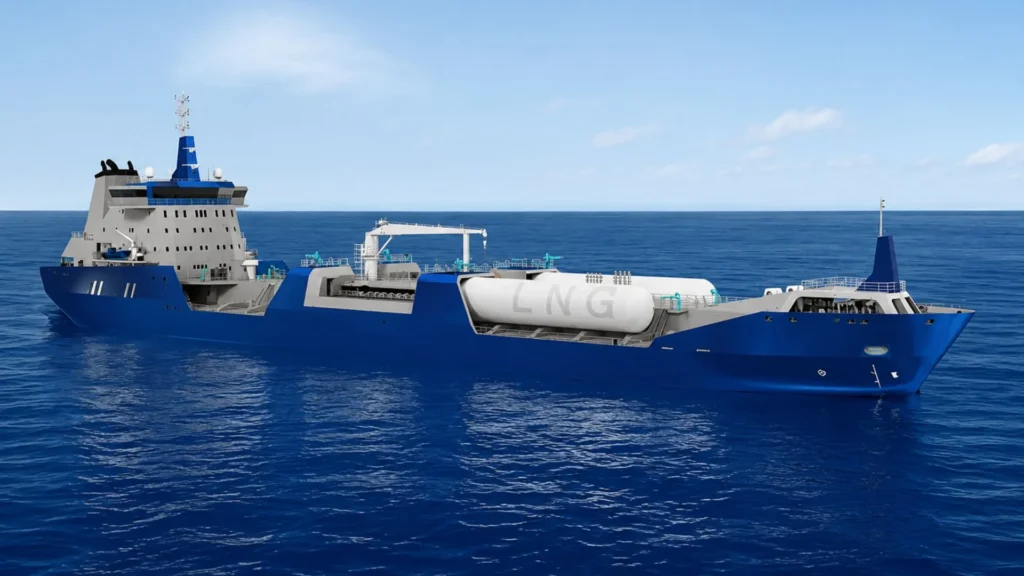 Wärtsilä promueve el suministro de GNL con cuatro nuevos buques