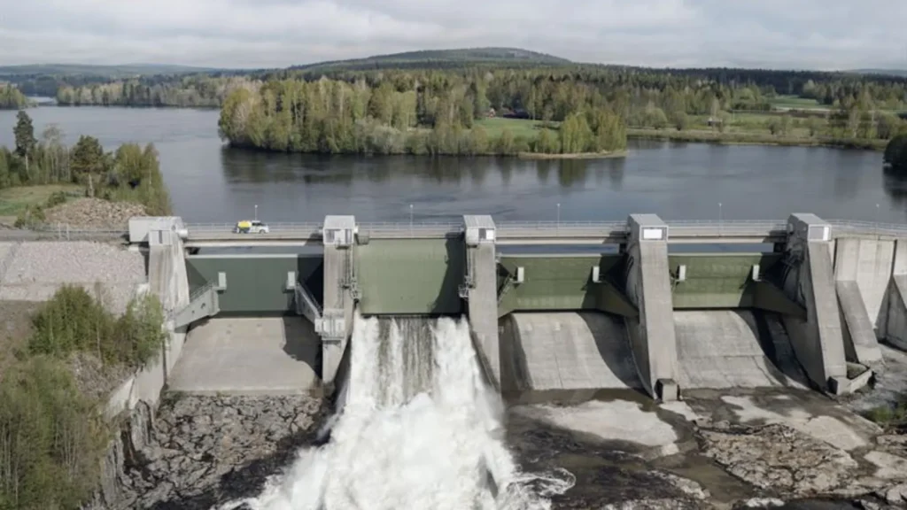 Vattenfall and SSAB drive the first fossil-free hydroelectric damper