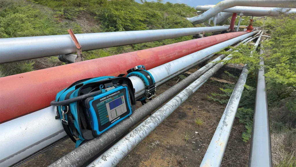 Guided wave inspection with Wavemaker G5