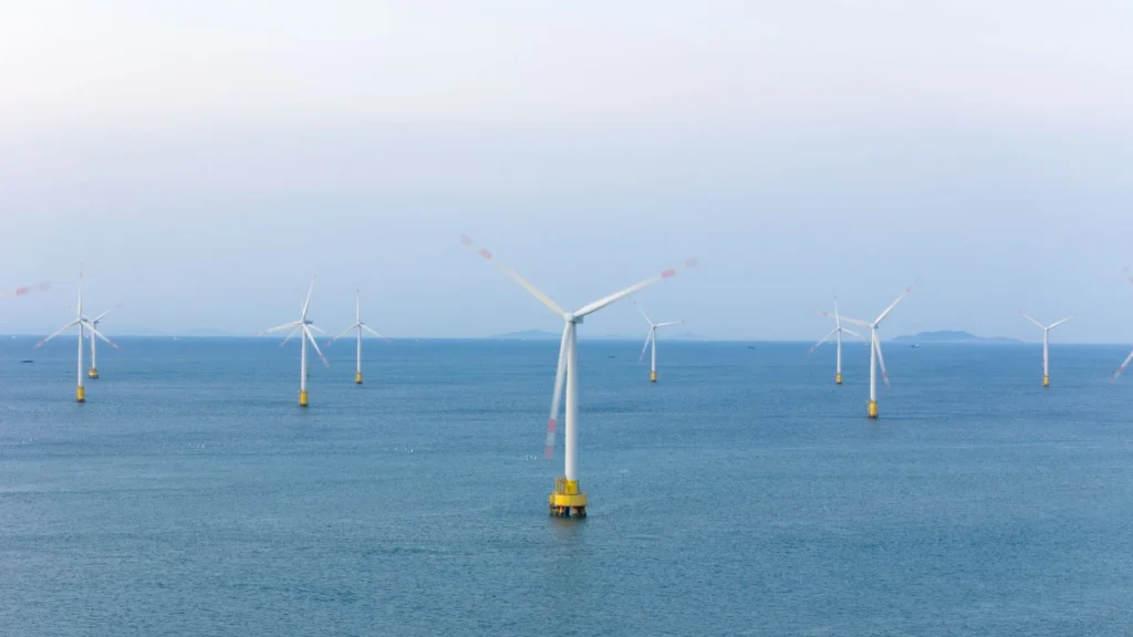Windey Energy amplía a 300 MW su proyecto eólico marino en China