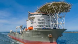 El Windpiper de Boskalis llega a Róterdam para su puesta en marcha