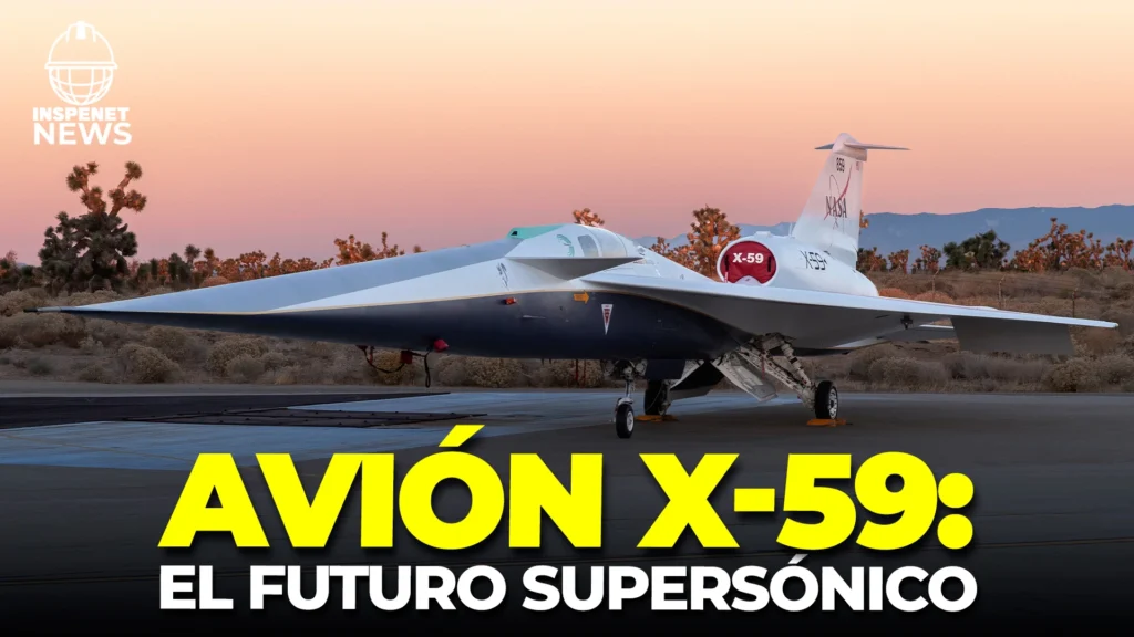 El X-59 de la NASA enciende sus motores y se prepara para romper la barrera del sonido… ¡en silencio!