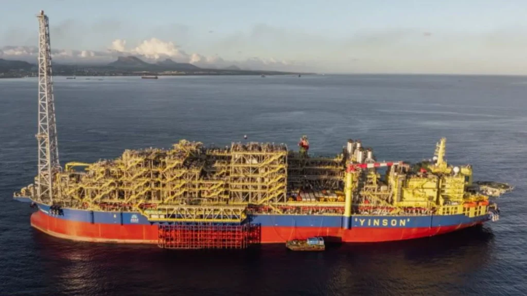 El FPSO Agogo ya captura CO2 en alta mar