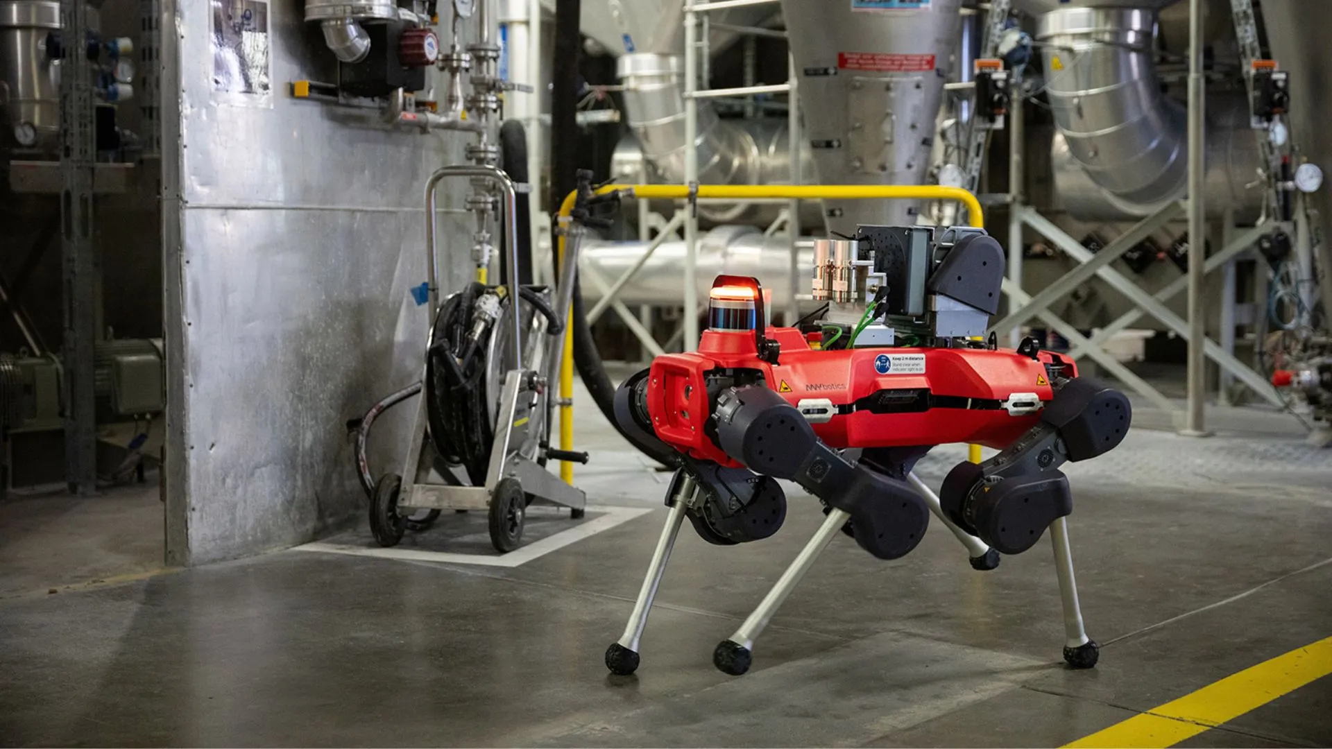 Yokogawa integra OpreX con robots ANYmal