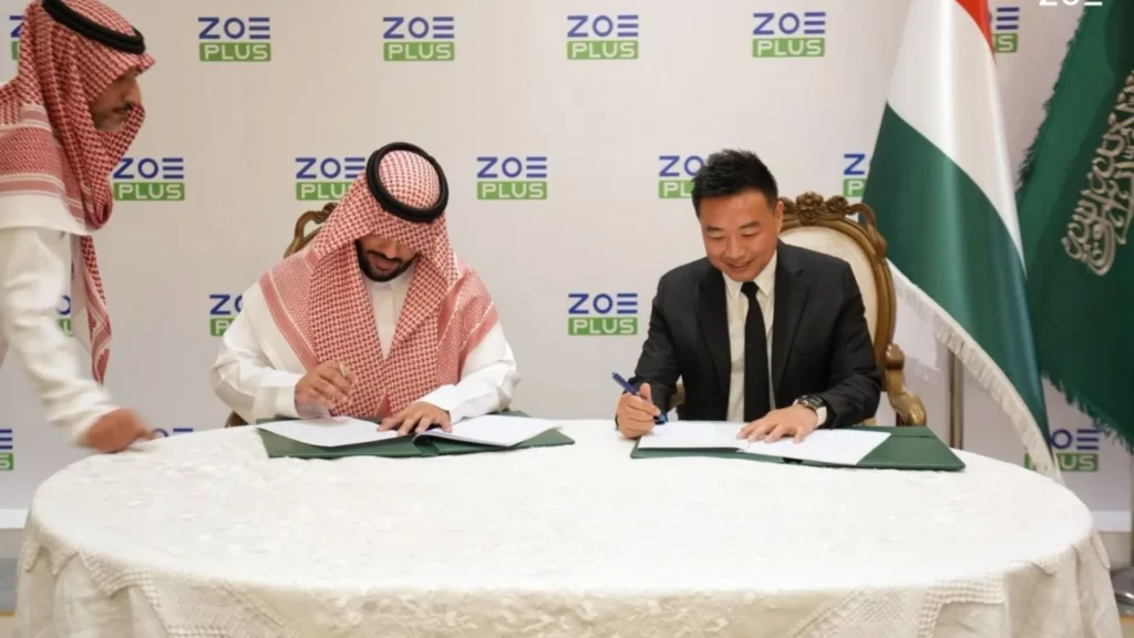 ZOE construirá fábrica BESS en Arabia Saudita