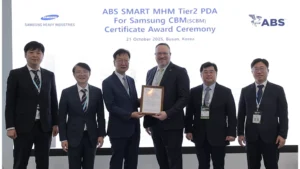 ABS certifica el sistema SCBM de Samsung Heavy Industries