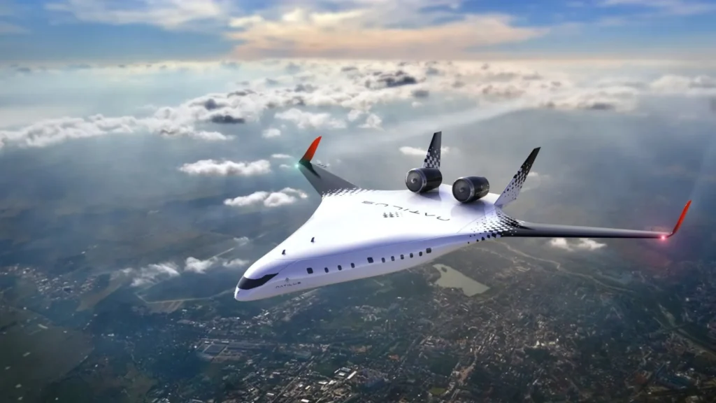 avión de ala mixta que reduce emisiones de la aviación