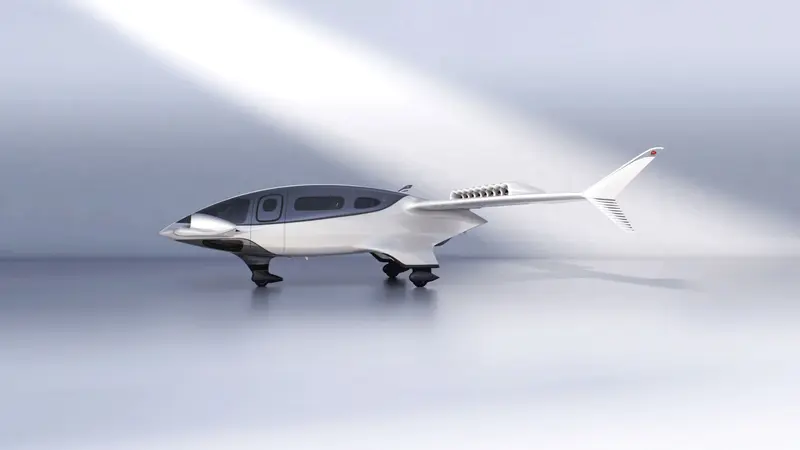 avión eléctrico de despegue vertical