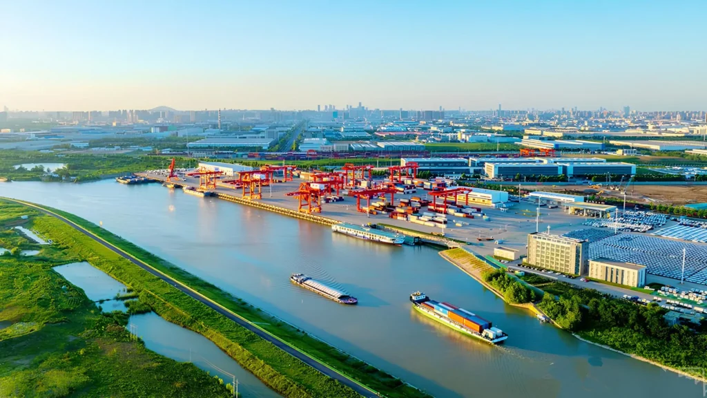 Infraestructura portuaria en Anhui impulsada por transporte marítimo