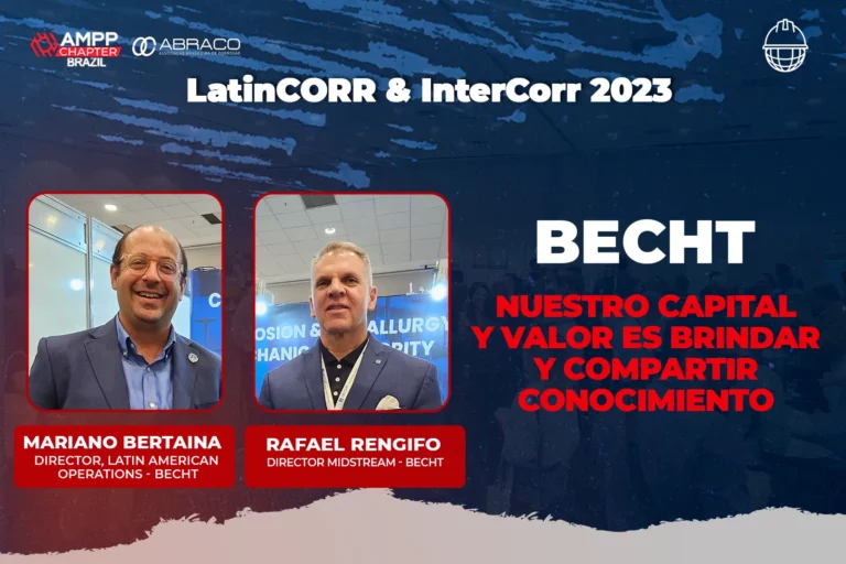 Mariano Bertaina y Rafael Rengifo, representantes de Becht