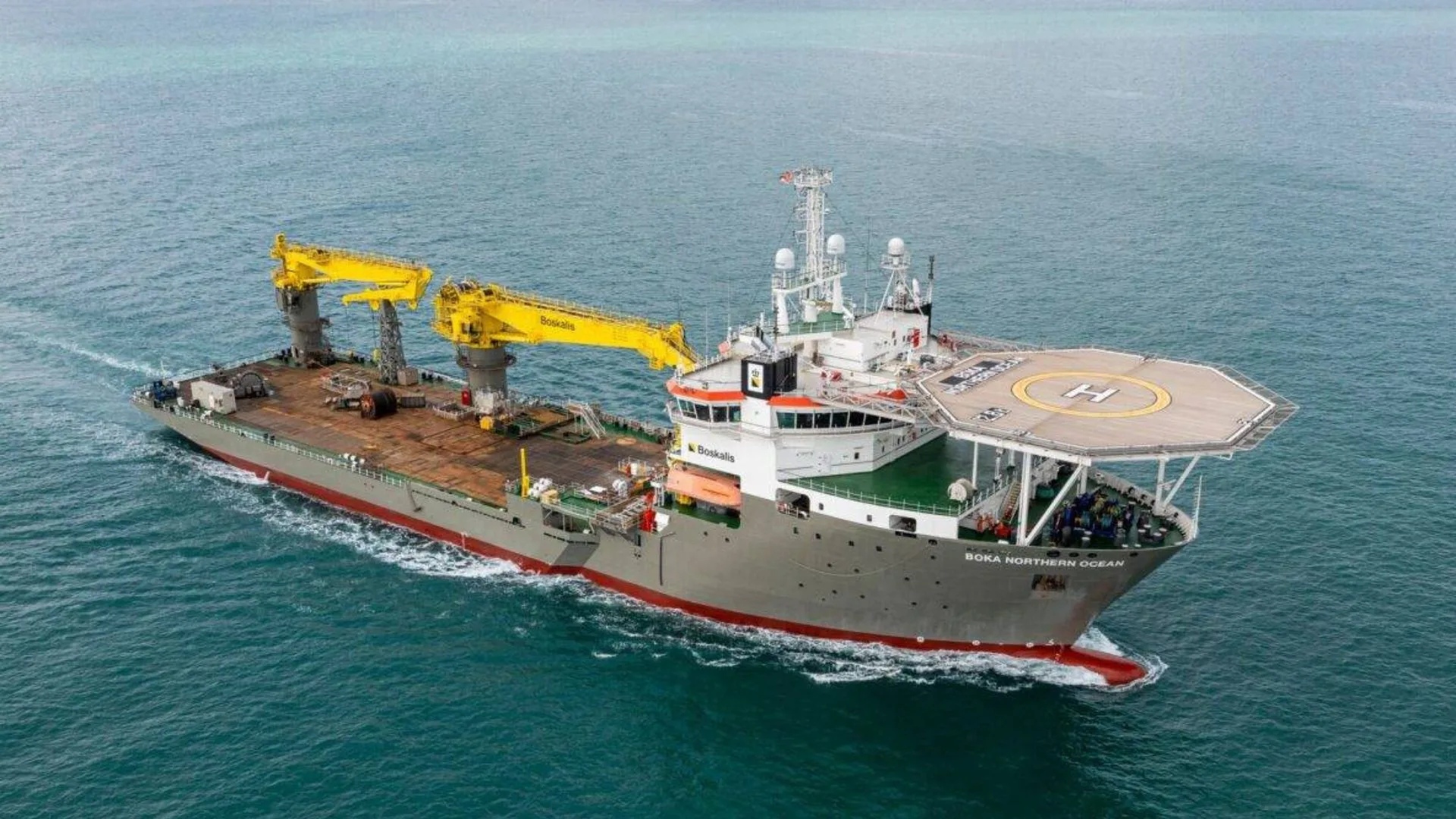 Boka Northern Ocean en operaciones offshore para Boskalis