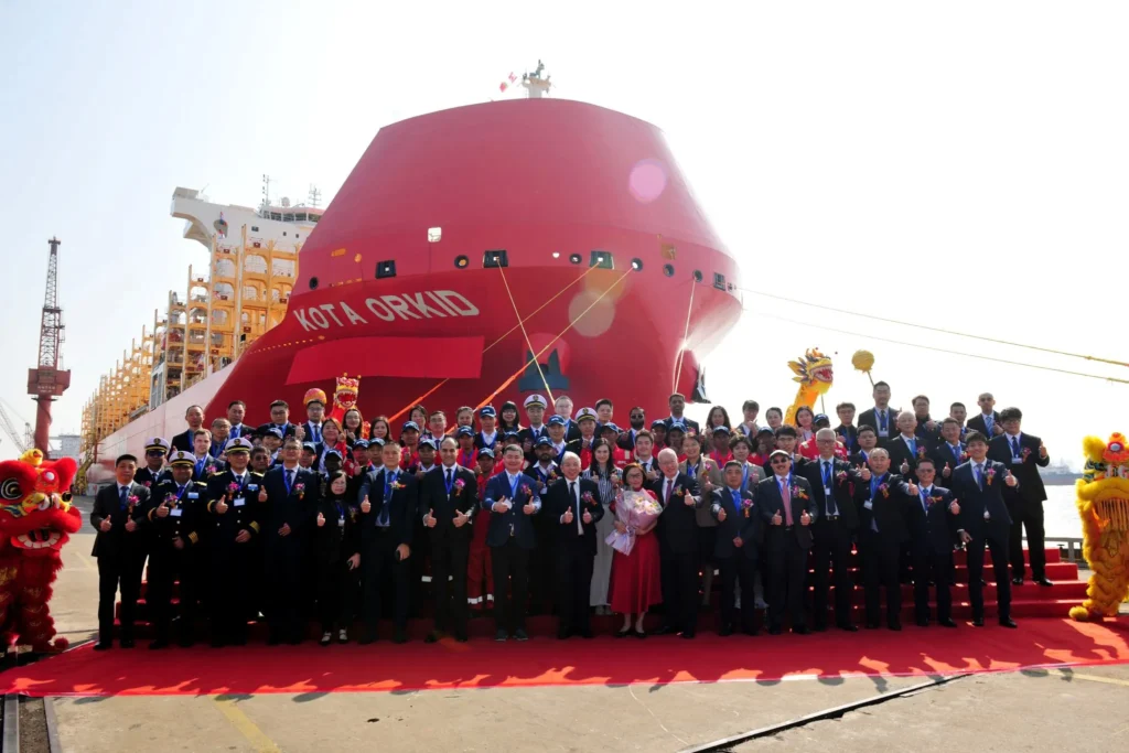 Nombramiento del buque Kota Orkid de PIL