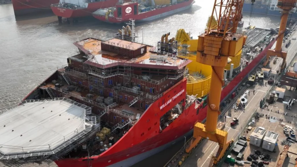 William Thomson vessel: the giant driving offshore energy