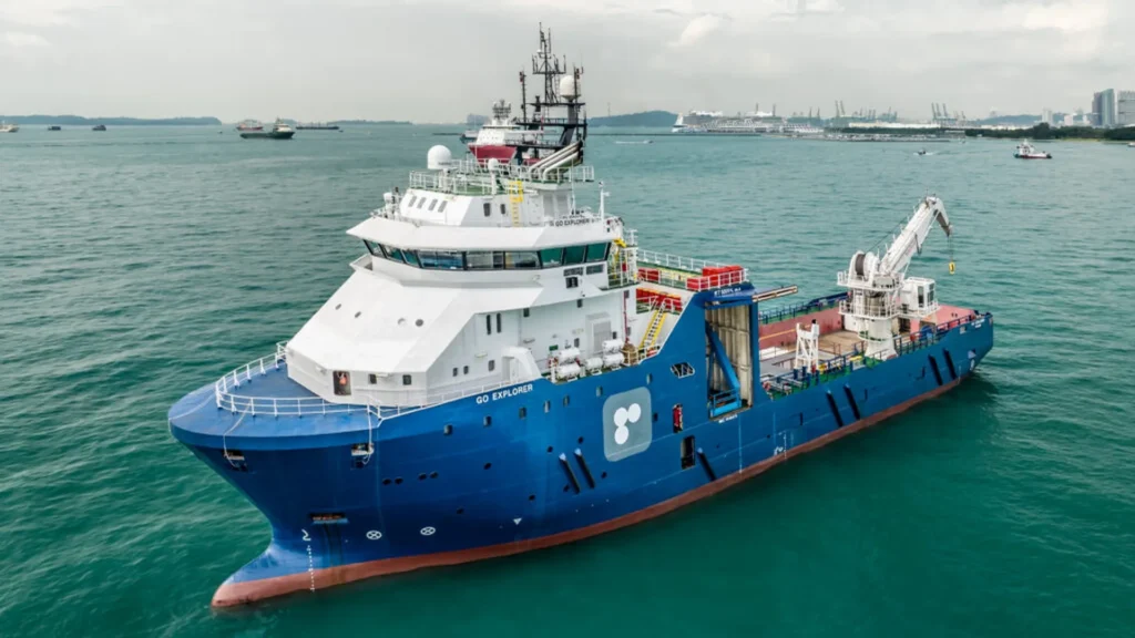 Buque offshore GO Explorer utilizado por Reach Subsea para operaciones submarinas y proyectos offshore en Australia.
