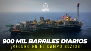 Campo Búzios rompe récord histórico: más de 900 mil barriles en un día