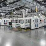 Instalaciones de fabricación de Qcells en Cartersville, Georgia, donde la empresa inició la producción de células solares en la primera planta solar integrada verticalmente de Estados Unidos.
