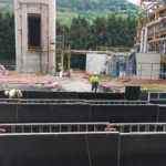 central de biomasa de La Pereda en fase de construcción